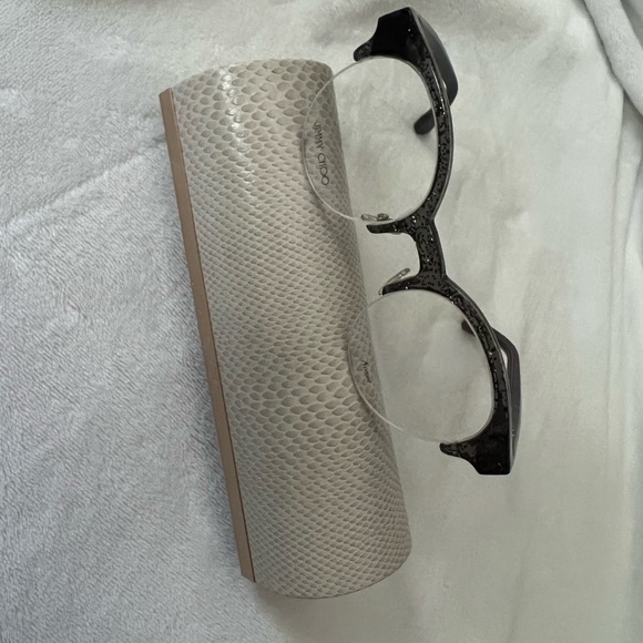 NWOT Jimmy Choo 151 glitter eyeglasses. - Picture 2 of 10